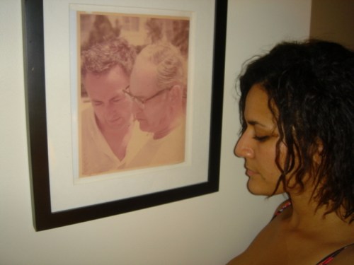 My grandfather and great-grandfather in a photo.