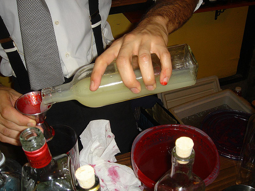 pj6 Bloody good. Photo of Mayur, our bartender, by me.